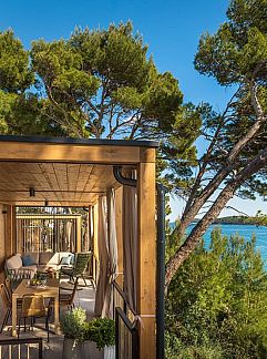 Appartement Appartement "Blaues" Apartment mit Swimmingpool, Banjol, Kvarner, Kroatien