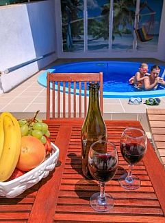 Ferienhaus Vakantiehuis Luxusvilla Travera mit privatem Pool und Sauna, Pag/Novalja, Kvarner, Kroatien