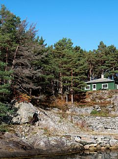 Ferienhaus Vakantiehuis Nesholmen, Leirvik, Fjord-Norwegen, Norwegen
