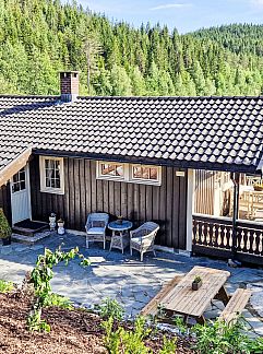 Ferienhaus Vakantiehuis Der ute, Konsmo, Süd-Norwegen, Norwegen