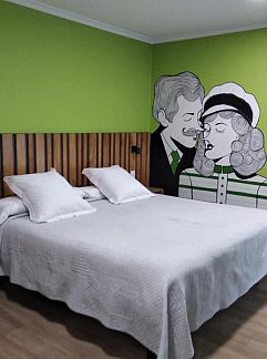 Vakantie appartement Hotel España, Lugo, Het groene Spanje, Spanje