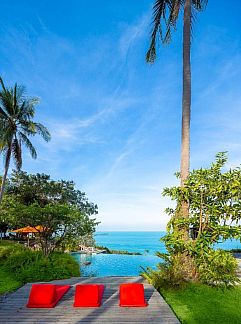 Ferienhaus Seaview Villa Seawadee, Chaweng Noi Beach, Südthailand, Thailand