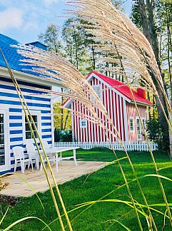 Ferienhaus Vakantiehuis Holzhaus Juhas, Kopalino, Nordpolen, Polen