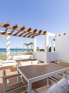 Appartement Appartement Großzügiges Ferienappartement mit Balkon, Mojacar, Andalusien, Spanien