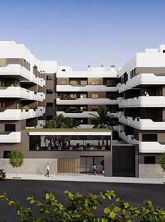 Vakantiewoning Quatre Llunes, Santa Pola, Costa Blanca, Spanje