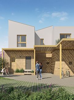 Ferienhaus Geschakelde woning in Dénia, El Verger, Costa blanca, Spanien