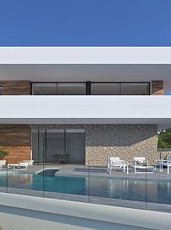 Ferienhaus Geschakelde woning in Cumbre del Sol, Cumbre del Sol, Costa blanca, Spanien