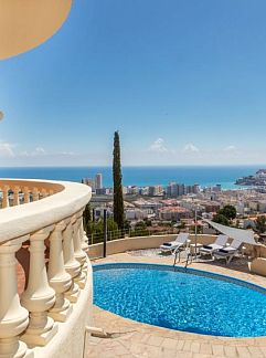 Vakantiewoning Vakantiehuis Santorini, Peñíscola, Costa del Azahar, Spanje