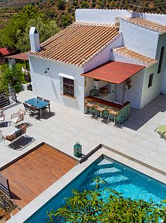 Ferienhaus Vakantiehuis Typisches Haus im Zentrum des Barrio Morisco, Frigiliana, Costa del Sol, Spanien