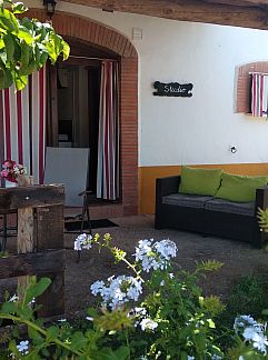 Appartement Appartement Finca "El Chorrillo" mit gemeinschaftlichem Pool, Alcuéscar, Extremadura, Spanien