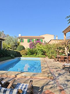 Ferienhaus Vakantiehuis Stadthaus für 12, mit Schwimmbad auf Mallorca, Petra, Mallorca, Spanien