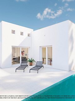 Logement de vacances Vrijstaande woning in Los Alcazares, Los Alcázares, Murcie, Espagne