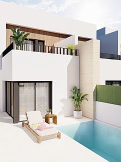 Vakantiewoning Vrijstaande woning in Santiago de la Ribera, Santiago de la Ribera, Murcia, Spanje