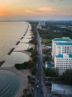 Vakantie appartement Crystal Jade Hotel, Rayong, Oost-Thailand, Thailand