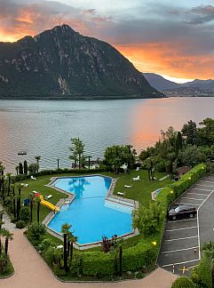 Appartement Appartement Lago di Lugano Relax Apt.604, Bissone, Tessin, Schweiz