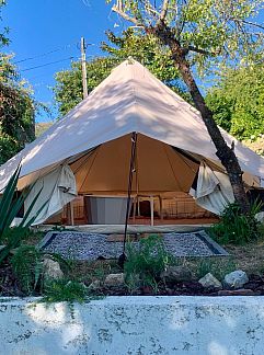 Tenthuis Carvalho 4 Meter XL Bell Tent, Candemil, Noord Portugal, Portugal