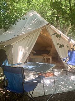 Tenthuis Carvalho 4 Meter XL Bell Tent, Candemil, Noord Portugal, Portugal