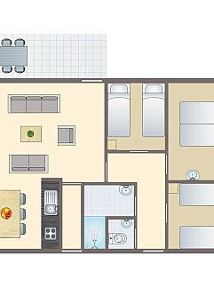 Bungalow Aelderholt | 6-persoons bungalow | 6CE, Aalden, Zuidoost Drenthe, 