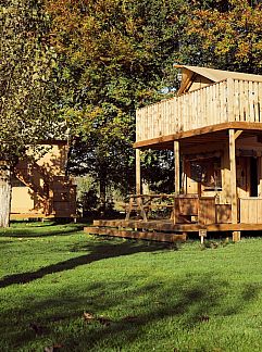 Fixed travel trailer Aangepaste mobil home de Zwaan, Zeewolde, Zuidelijk Flevoland, 