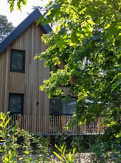 Fixed travel trailer Mobil home de Libelle, Appelscha, Friese bossen, 