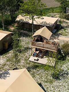 Tenthuis Safaritent 6, Vierhuizen, Noordwest Groningen, 