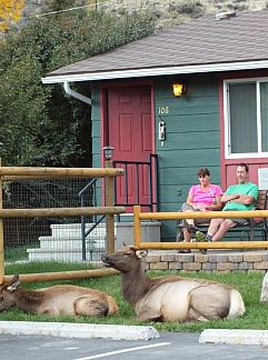 Vakantie appartement Absaroka Lodge, Gardiner, Rocky Mountains, Verenigde Staten