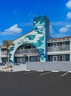 Vakantie appartement Sands by the Sea Motel, San Simeon, Californië, Verenigde Staten