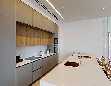 Vakantiehuis Periyiali Resort - Seitlicher Meerblick Villa C