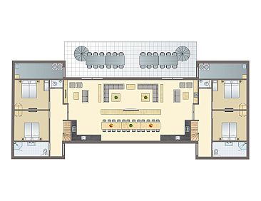 Sluftervallei | 24-persoons bungalow - Breed toegankelijk | 