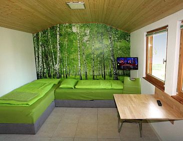 Vakantiehuis in Biesdorf mit Terrasse und Grill