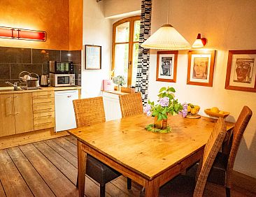 Appartement Wohnung in Haselberg mit Großem Garten