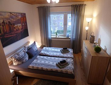 Appartement Große Ferienwohnung in Voslapp mit Garten