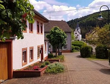 Karakteristiek huisje in de Eifel