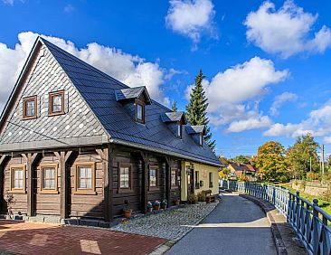 Vakantiehuis in Großschönau mit Großer Terrasse