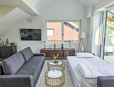 Appartement Luxus 80m² Dachgeschoss City Wohnung