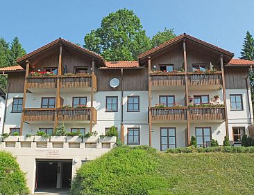 Appartement mit Balkon und schöner Fernsicht