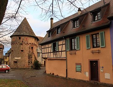 Appartement 1ed-Face Vosges,au Sud,coeur Vignoble,Calme,WiFi