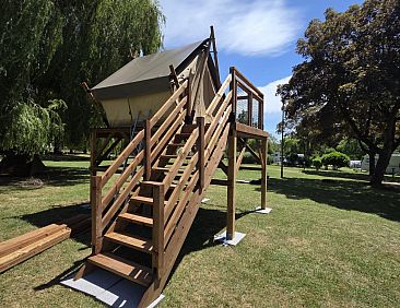 Nomadisch kamp