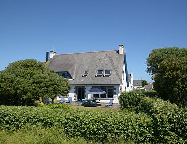 Vakantiehuis "Men Meur" mit Blick auf das Wasser