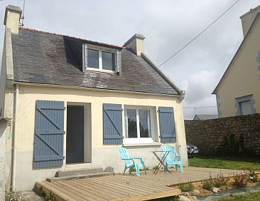 Vakantiehuis Tolles Ferienhaus in Esquibien mit Großem Gart