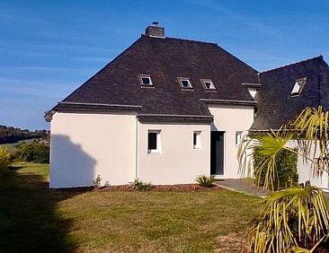 Vakantiehuis neues Haus mit blendendem Meerblick