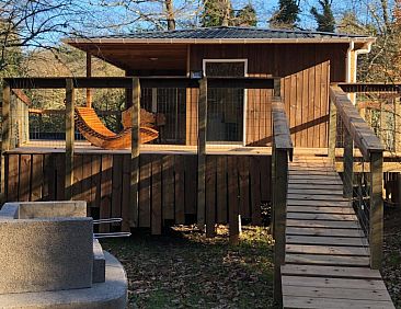 Appartement in Vivario mit Garten, Terrasse und Grill