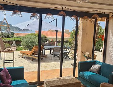 Vakantiehuis "Casa zinu" mit Blick aufs Meer