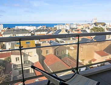 Appartement L'Hippocampe T2 balcon et large vue mer