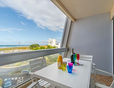 Appartement Vue Mer -Apt 2 pièces+alcove-5 pers.