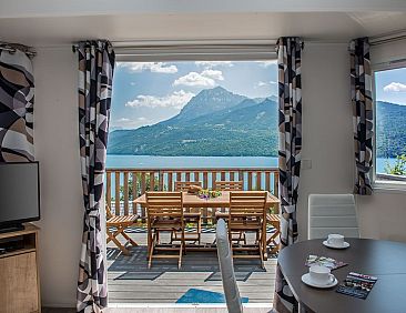 Appartement Gemütliches Chalet am Ufer des Sees von Serre-P