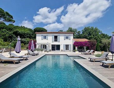 Villa Oliandre groot zout zwembad