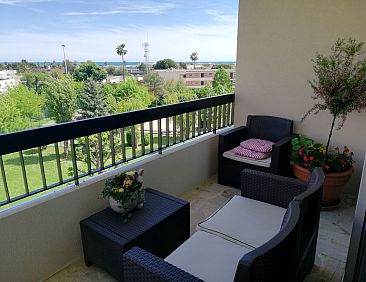 Appartement Gemütliche Wohnung, 5 Minuten vom Strand entfer