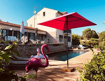 Vakantiehuis Ferienvilla mit Blick auf das Wasser