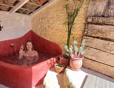 Moon, met plunge pool!